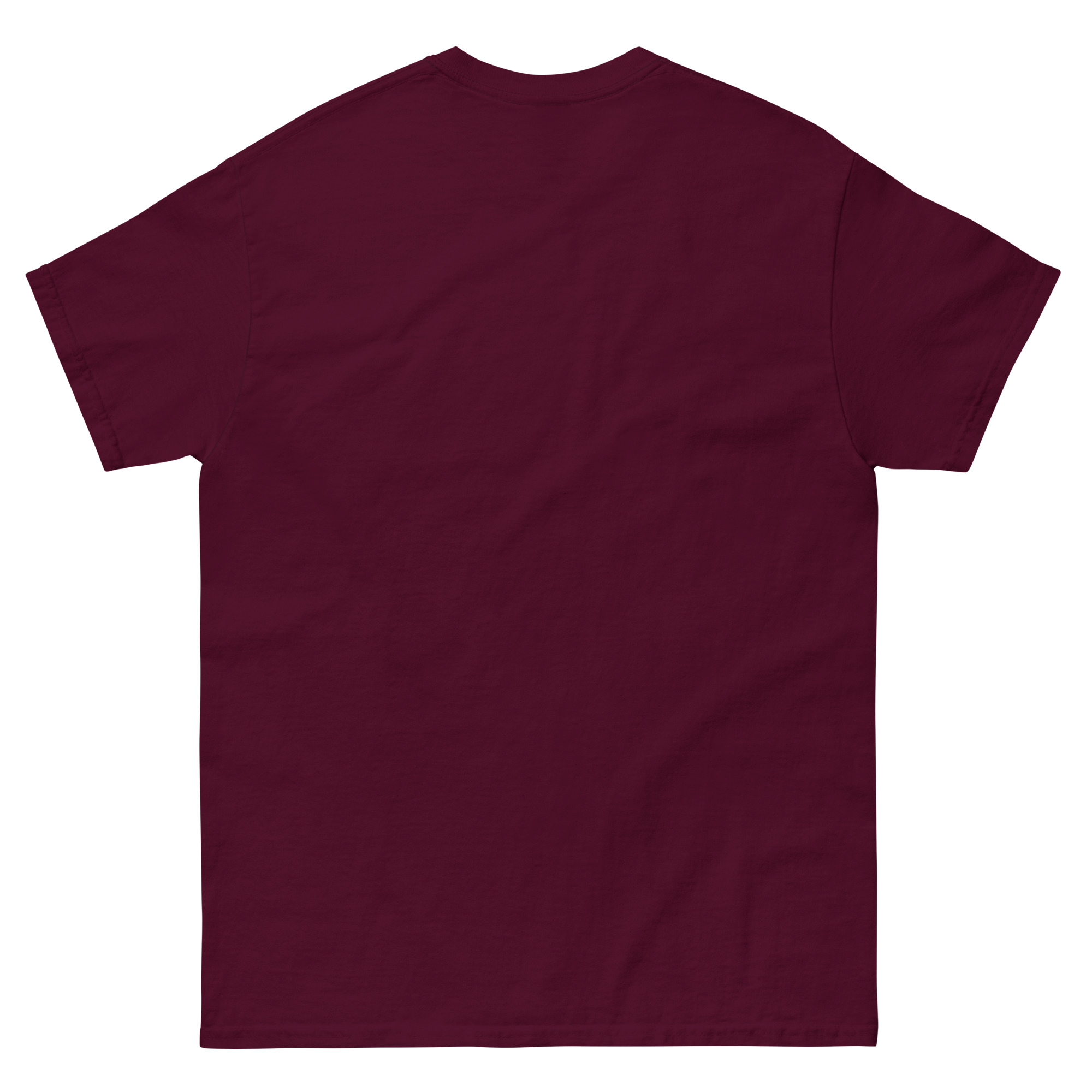 unisex-classic-tee-maroon-back-681448f172cdf.jpg