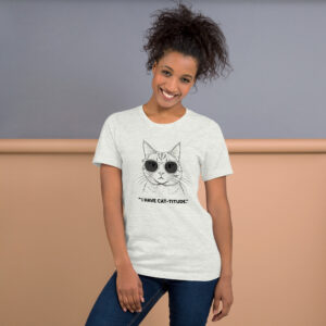Cat-Titude T-Shirt for Girls